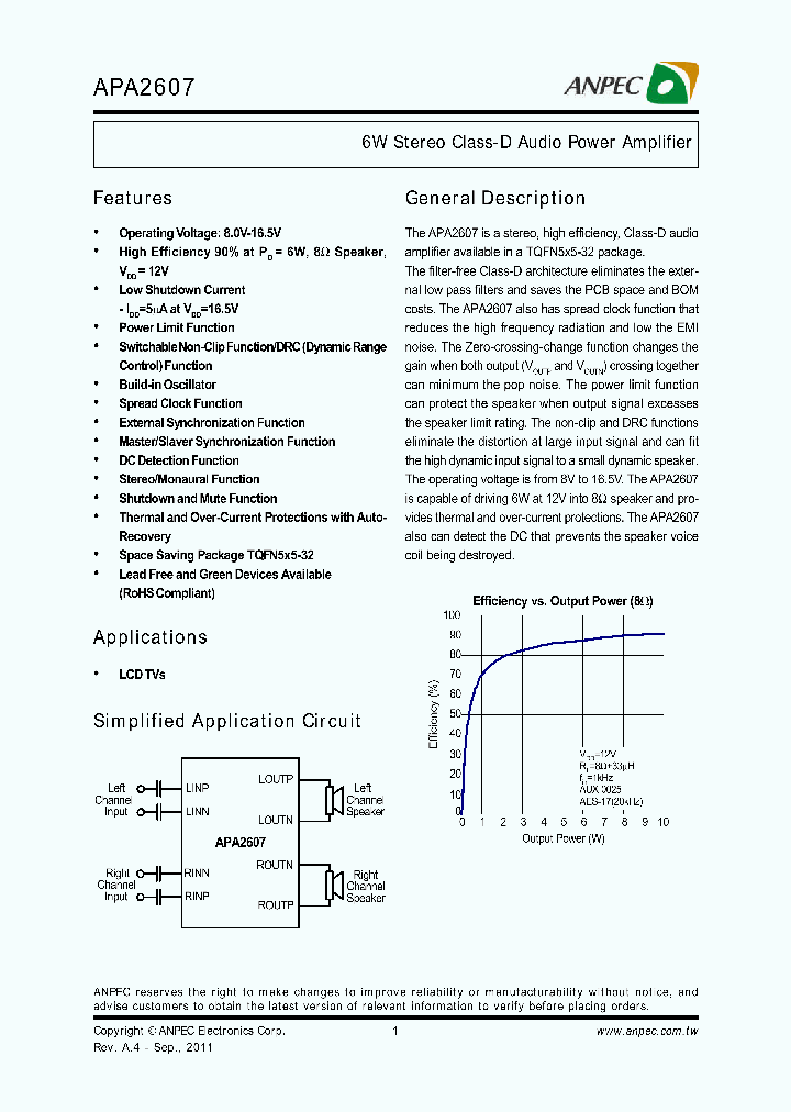 APA2607QBI-TRG_7271795.PDF Datasheet