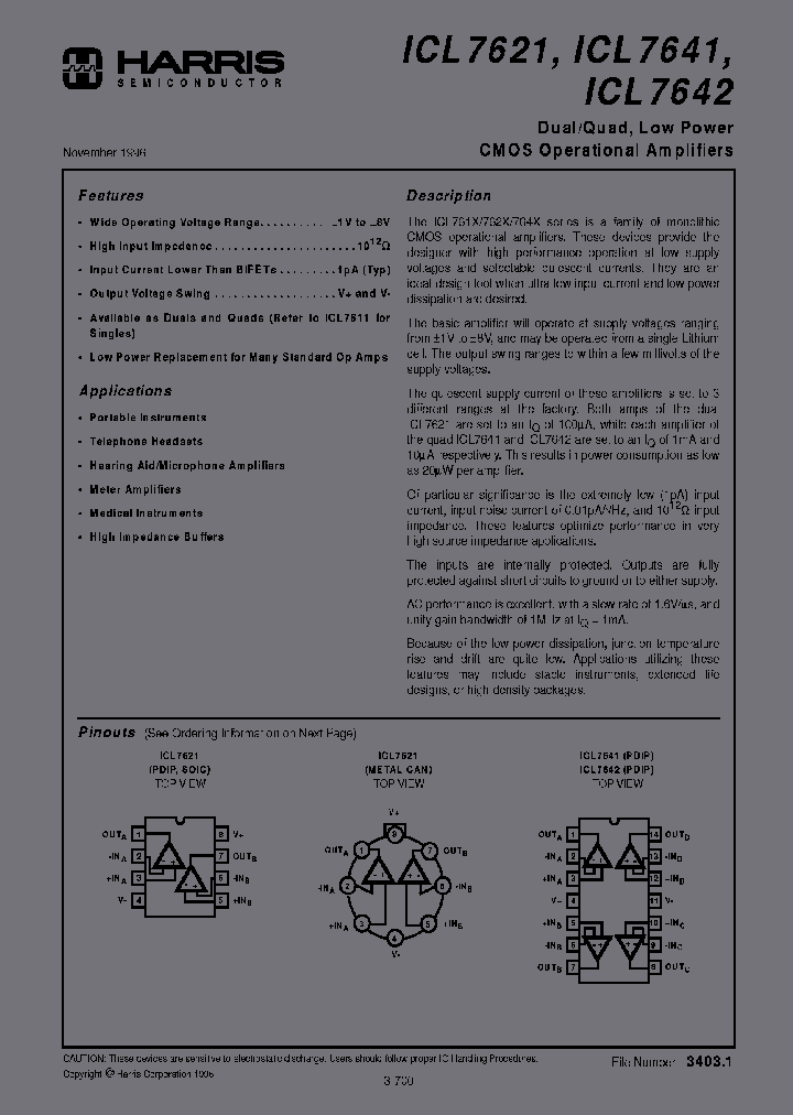ICL7621BMTV_7274267.PDF Datasheet
