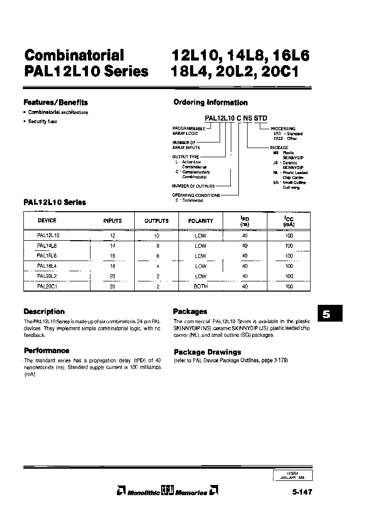 PAL16L6CSGSTD_7279779.PDF Datasheet