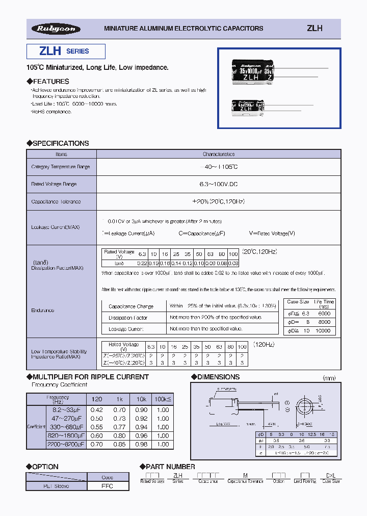 25ZLH150MEFC63X11_7281581.PDF Datasheet