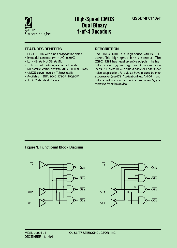 QS54FCT139CTDB_7283315.PDF Datasheet