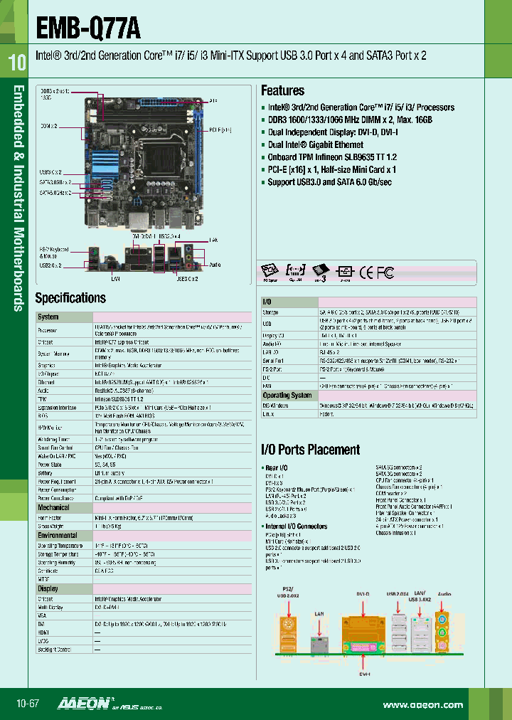 EMB-Q77A-A10_7283756.PDF Datasheet