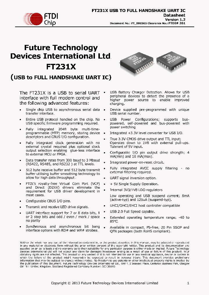 FT231XS-X_7282900.PDF Datasheet