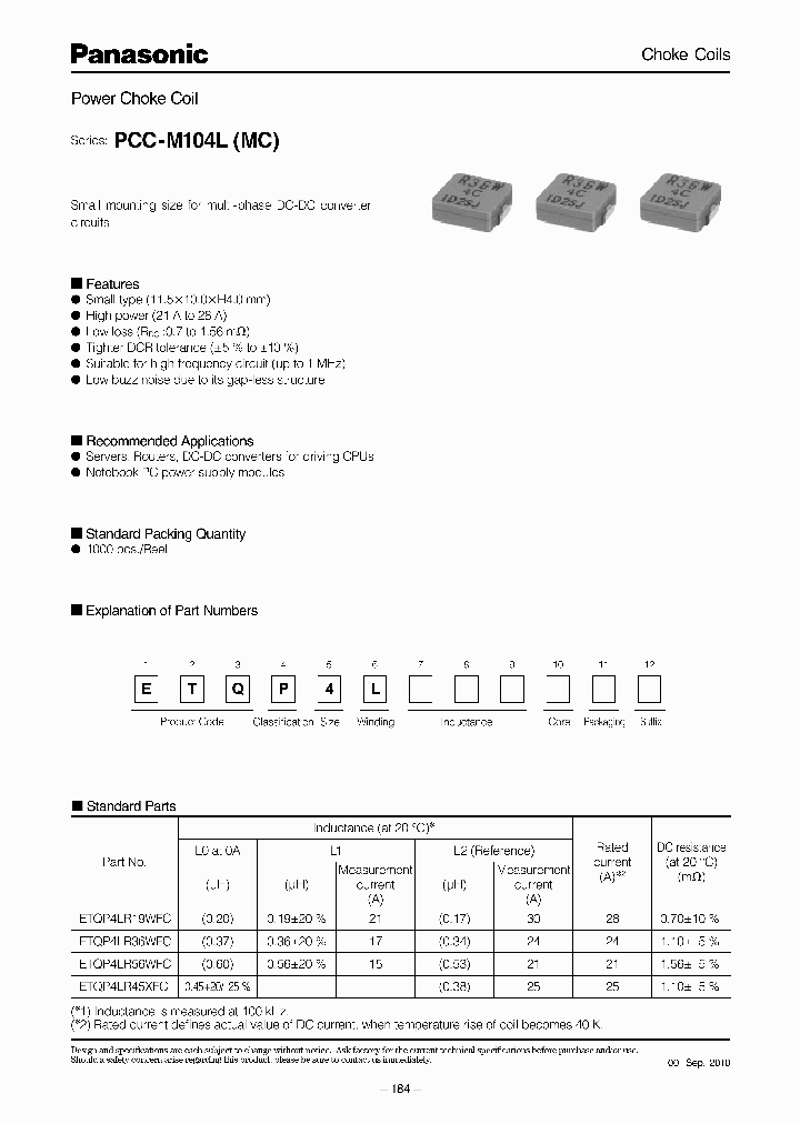 PANASONICCORP-ETQP4LR45XFC_7282881.PDF Datasheet