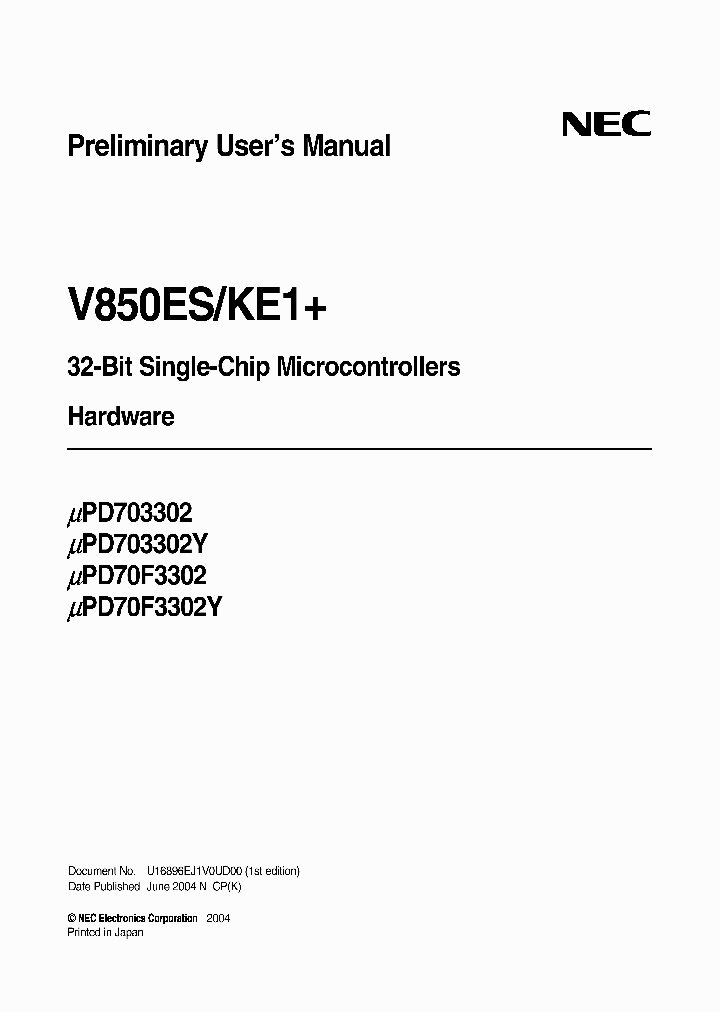 UPD703302YGB-XXX-8EU_7285126.PDF Datasheet