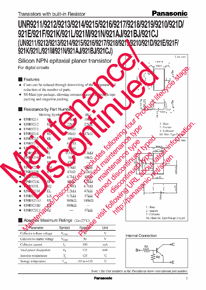 UN921M_7286150.PDF Datasheet
