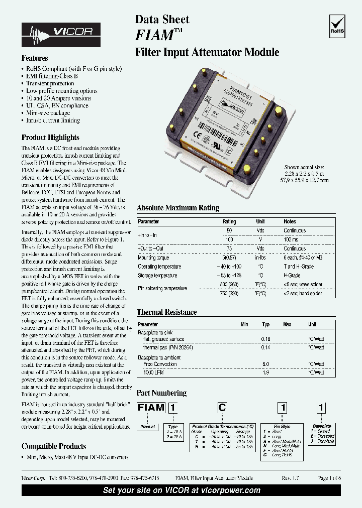 FIAM1T11_7286755.PDF Datasheet