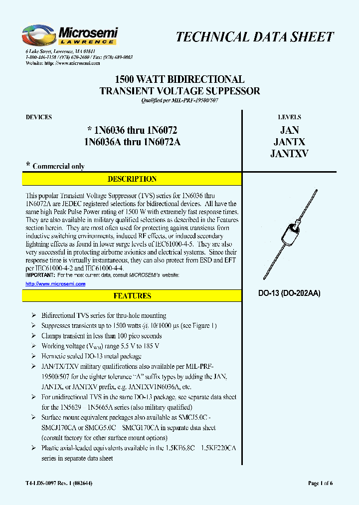 1N6067TR_7287985.PDF Datasheet