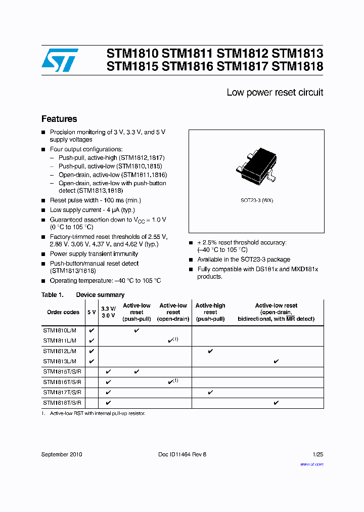 STM1818TWX7F_7288873.PDF Datasheet