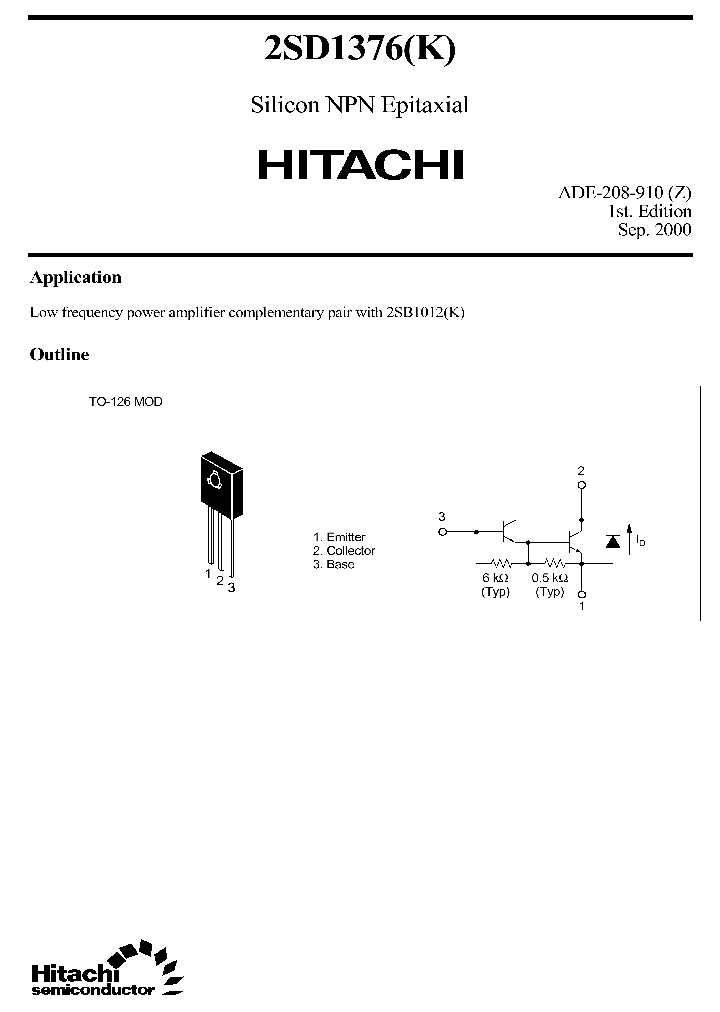 2SD1376K_7289641.PDF Datasheet