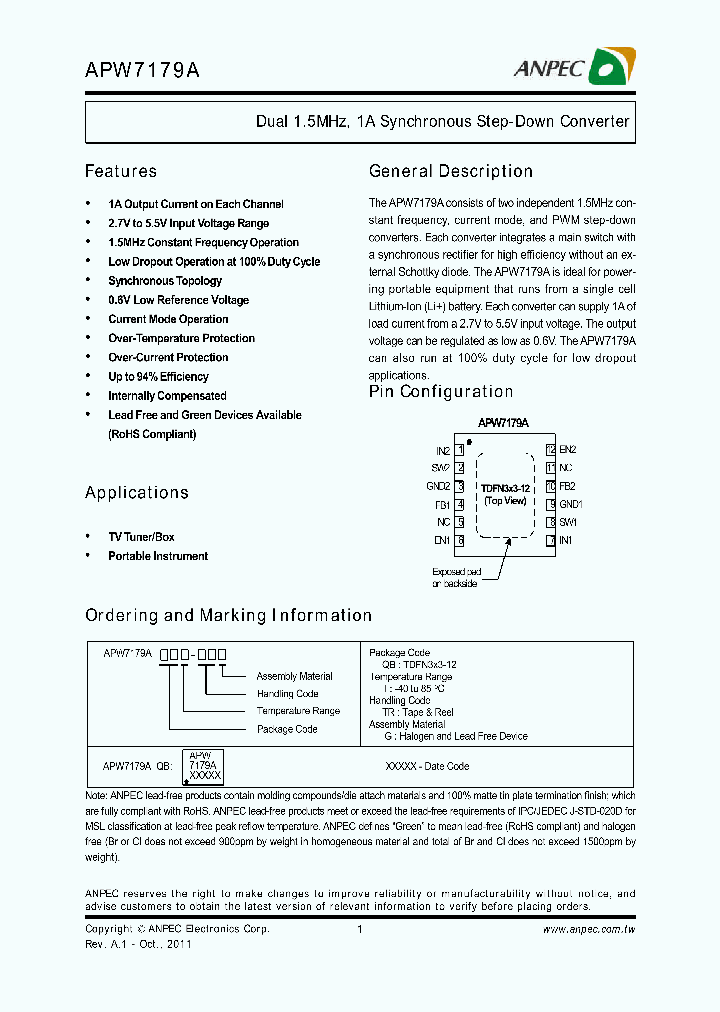APW7179AQBI-TRG_7290342.PDF Datasheet