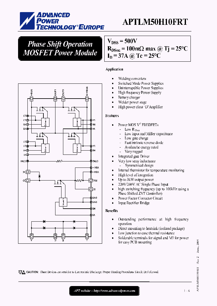 APTLM50H10FRT_7295164.PDF Datasheet