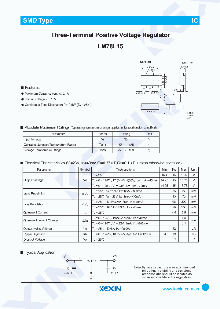 LM78L15_7295427.PDF Datasheet