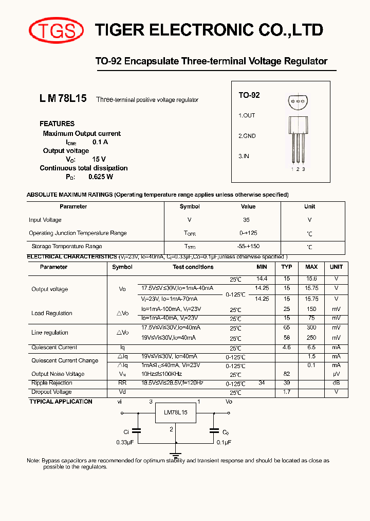 LM78L15_7295428.PDF Datasheet