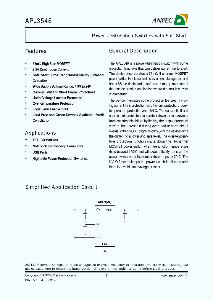 APL3546KAI-TRG_7295912.PDF Datasheet