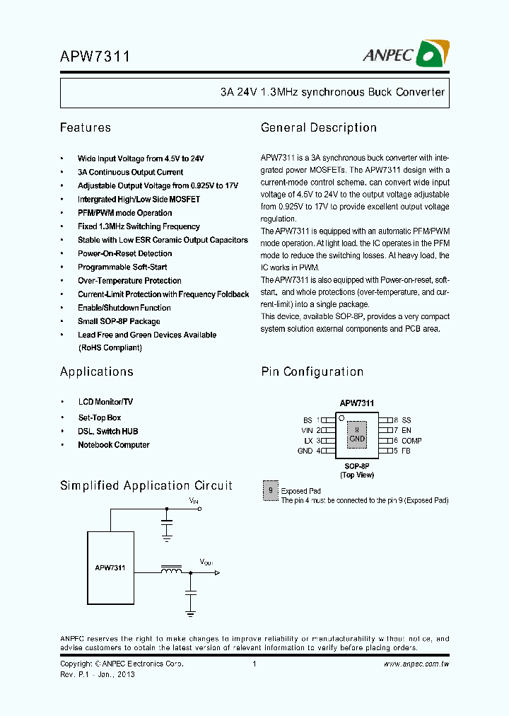 APW7311KAI-TRG_7295922.PDF Datasheet