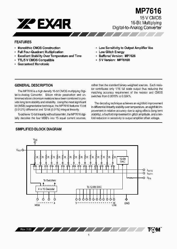 MICROPOWERSYSTEMS-MP7616KN_7296046.PDF Datasheet