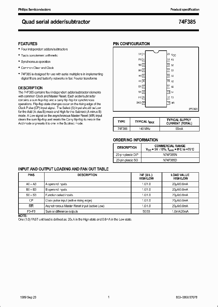 NXPSEMICONDUCTORS-N74F385N_7297813.PDF Datasheet