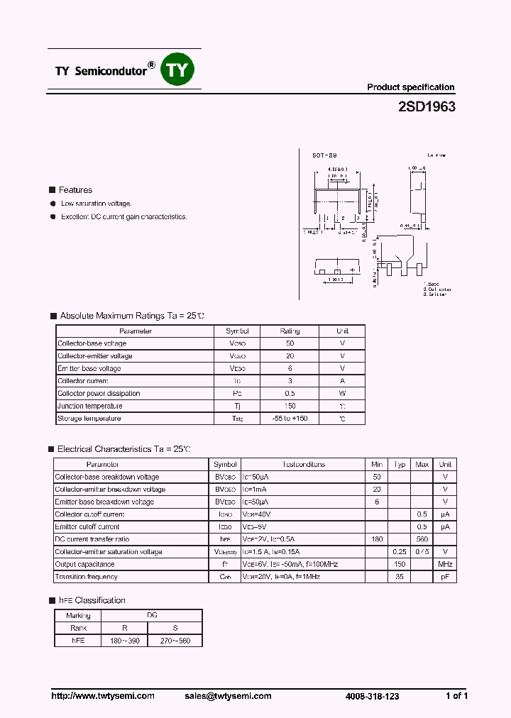 2SD1963_7298501.PDF Datasheet