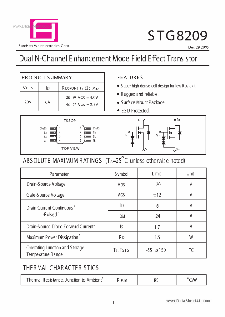 STG8209_7299506.PDF Datasheet