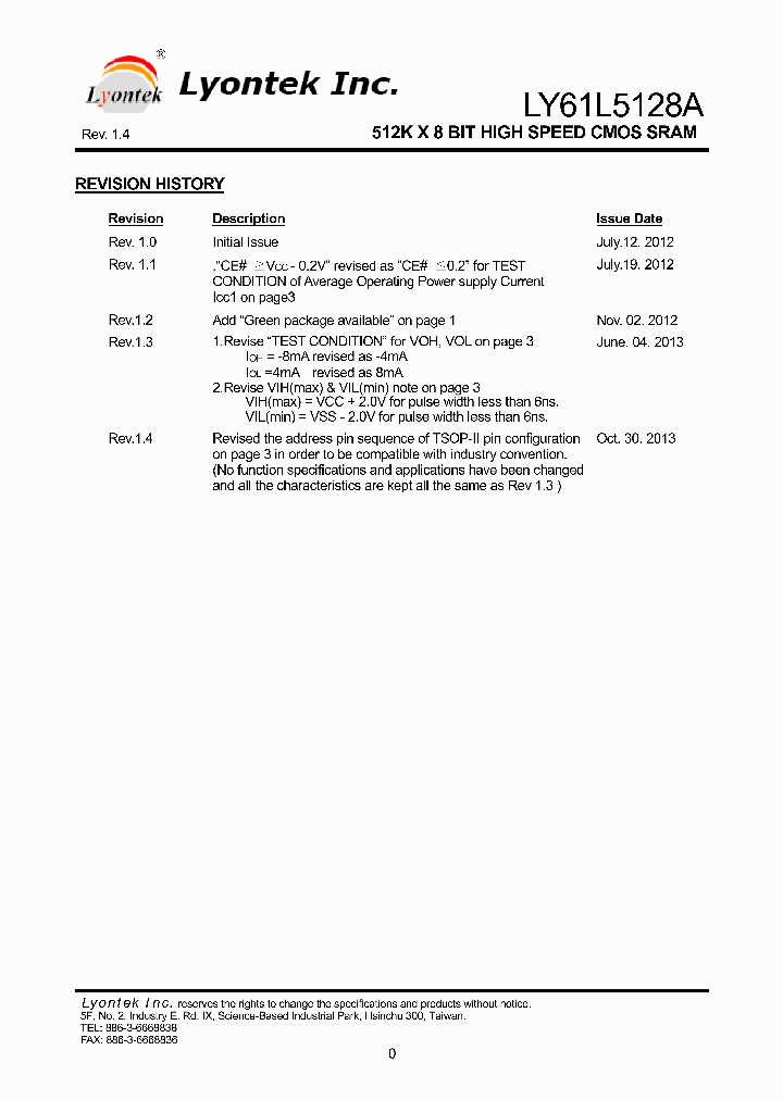 LY61L5128AML-10_7300040.PDF Datasheet