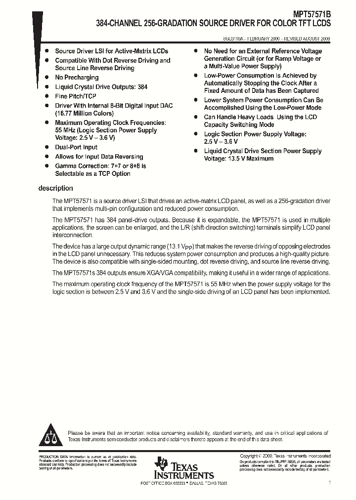 MPT57571B_7300543.PDF Datasheet