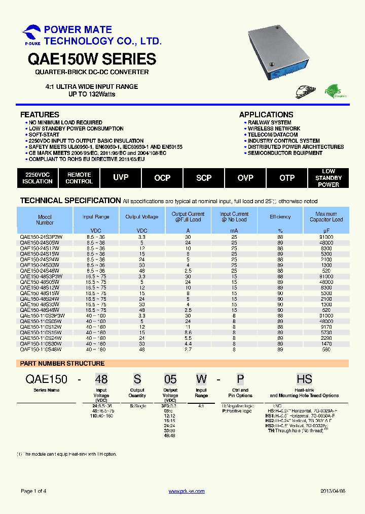 QAE150W_7300642.PDF Datasheet