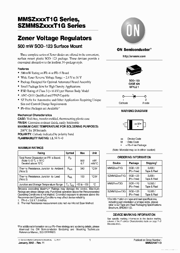 MMSZ43T1G_7301624.PDF Datasheet