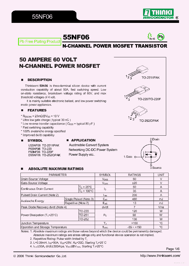 U55NF06_7302308.PDF Datasheet