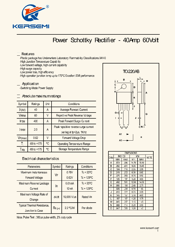 MBR4060CT_7302944.PDF Datasheet