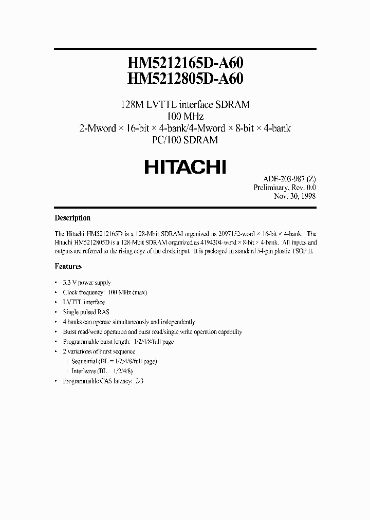 HM5212165DLTD-A60_7303067.PDF Datasheet