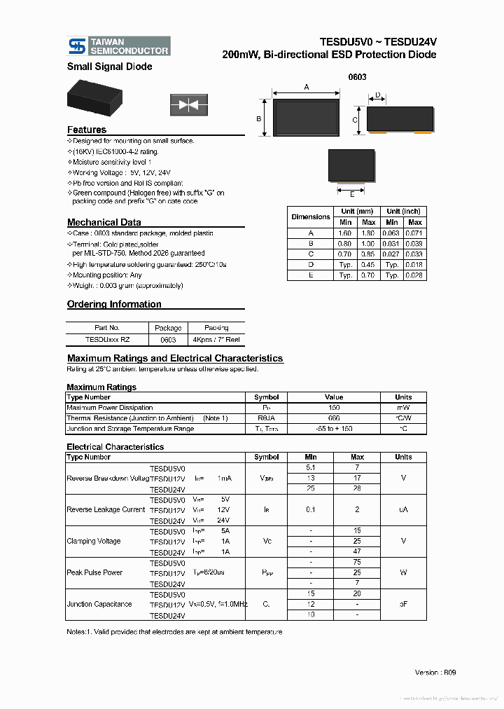 TESDU12V_7304105.PDF Datasheet