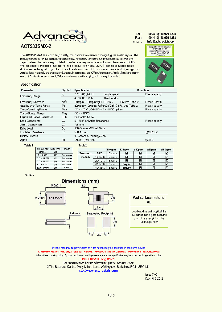 ACT533SMX-212_7305499.PDF Datasheet