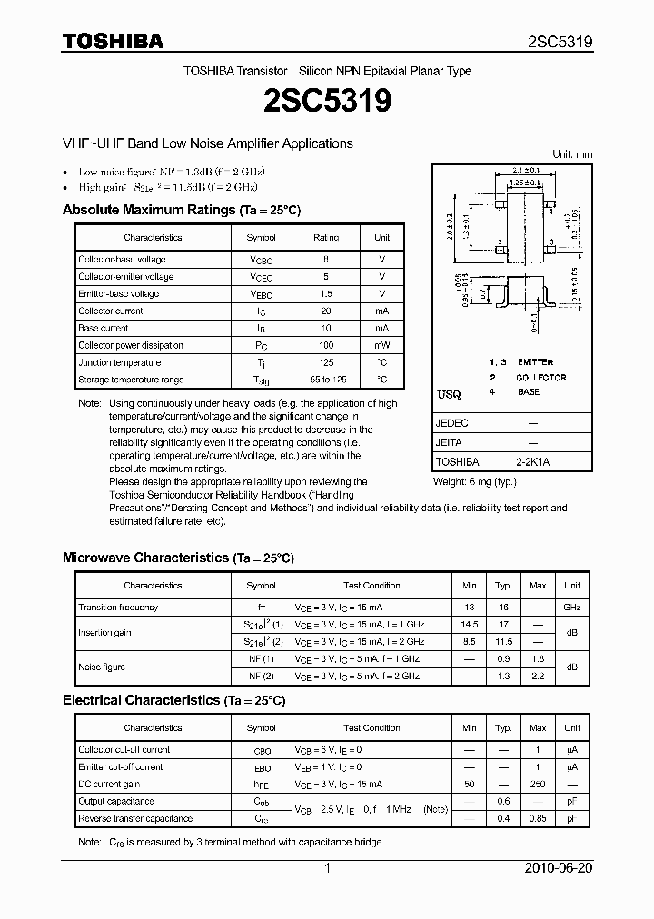 2SC5319_7305482.PDF Datasheet