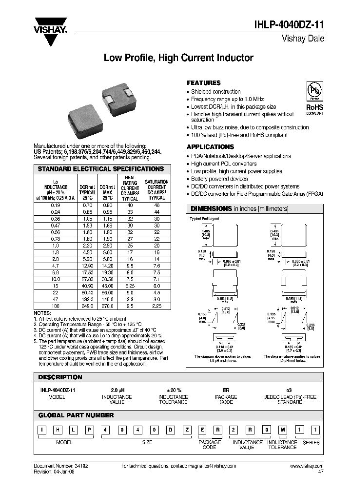 IHLP-4040DZ-11_7306512.PDF Datasheet