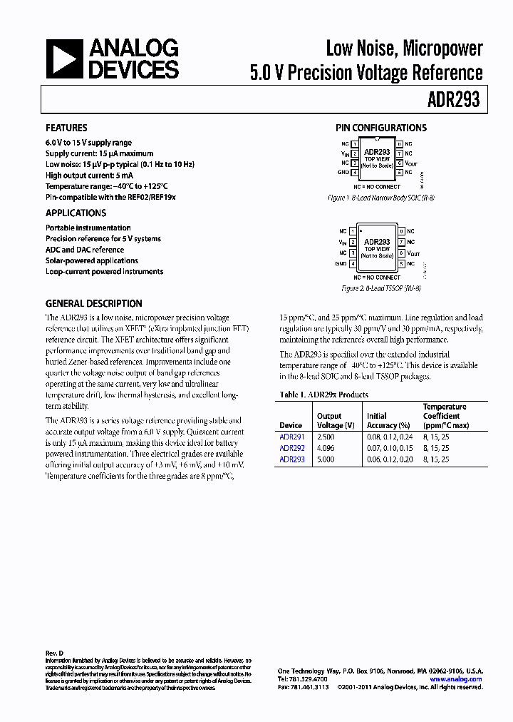 ADR293GRUZ_7306722.PDF Datasheet