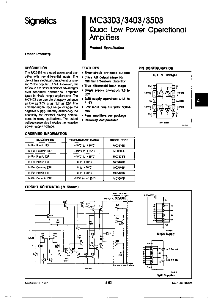 NXPSEMICONDUCTORS-MC3403F_7307238.PDF Datasheet