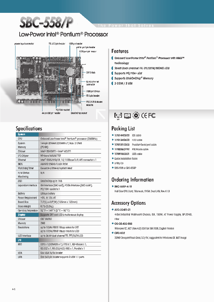 SBC-558P_7307403.PDF Datasheet