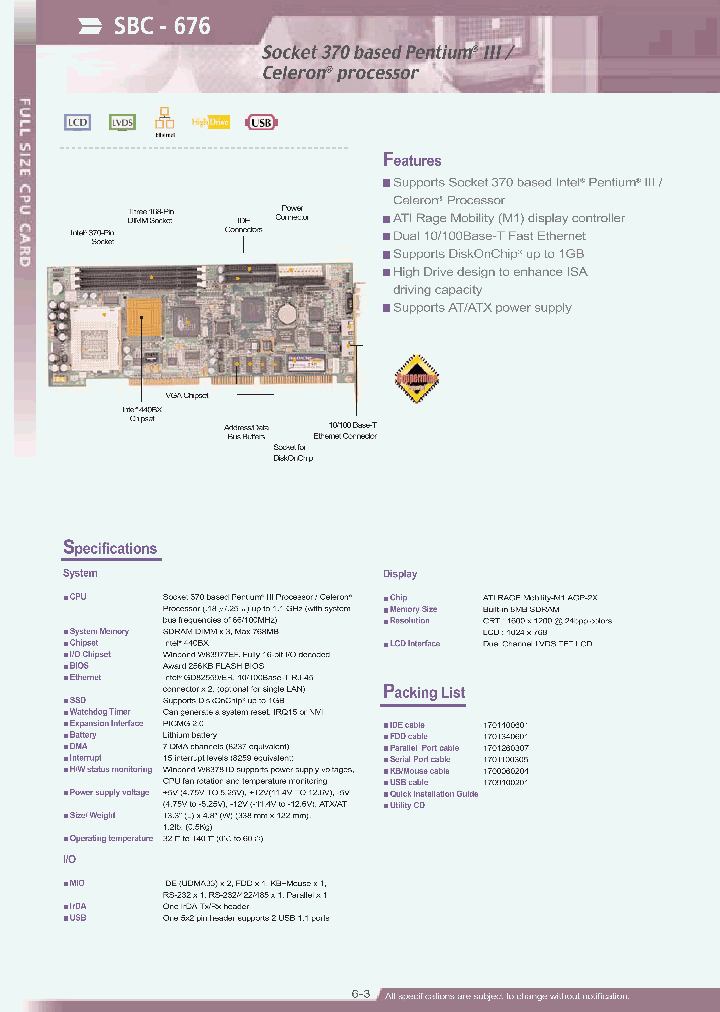 SBC-676_7307405.PDF Datasheet