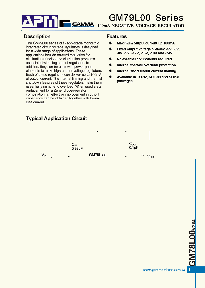 GM79L00_7309199.PDF Datasheet