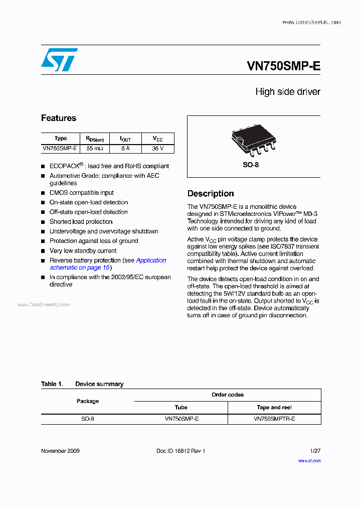 VN750SMP-E_7310391.PDF Datasheet