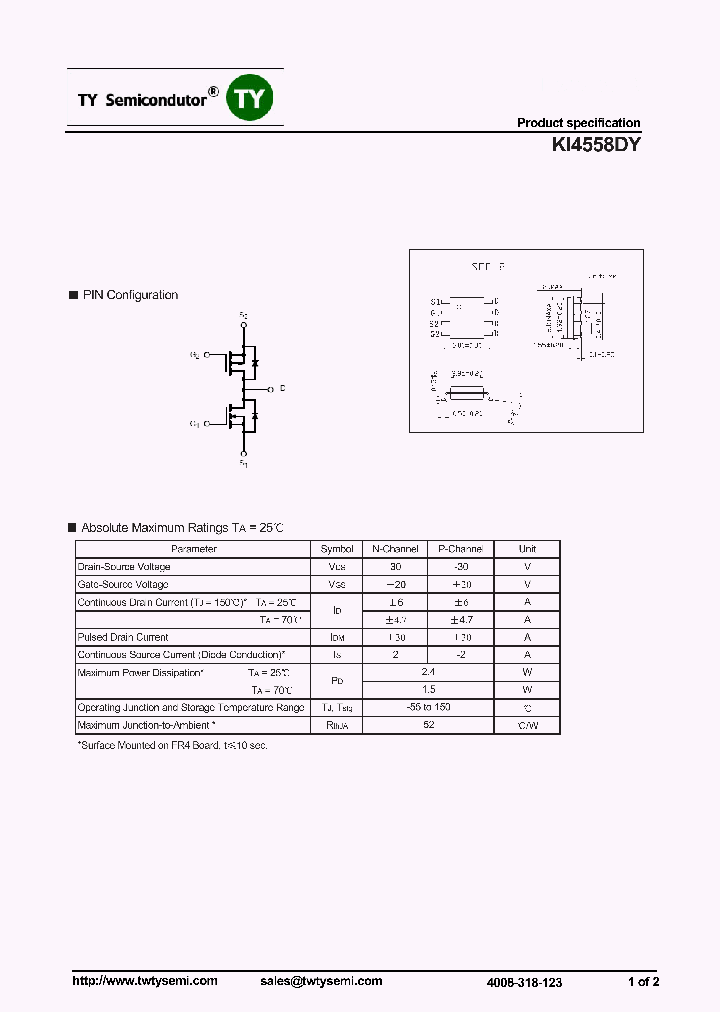KI4558DY_7310446.PDF Datasheet