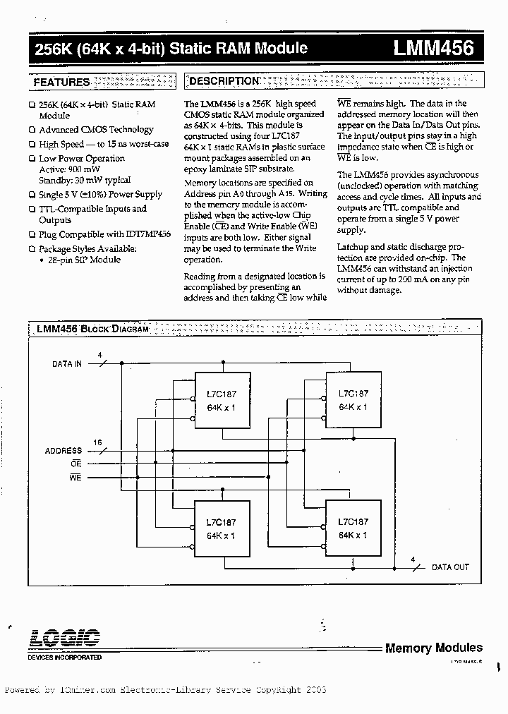 LMM456SC35_7310586.PDF Datasheet