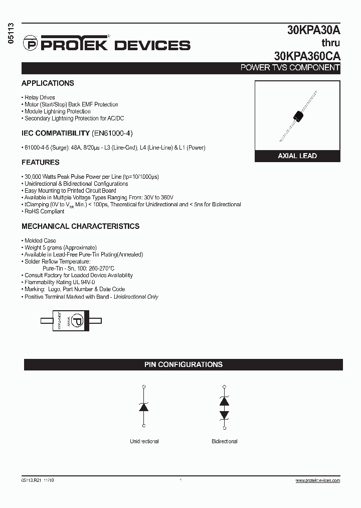 30KPA300CA_7310629.PDF Datasheet