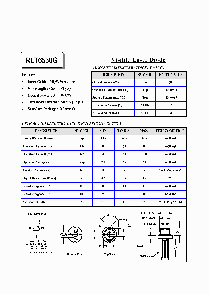 RLT6530G_7311265.PDF Datasheet
