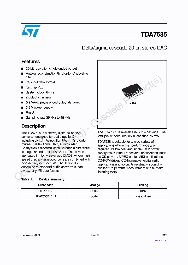 TDA7535013TR_7311543.PDF Datasheet