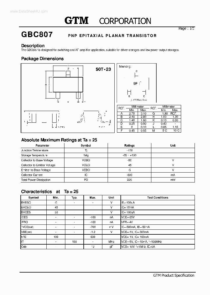 GBC807_7314309.PDF Datasheet