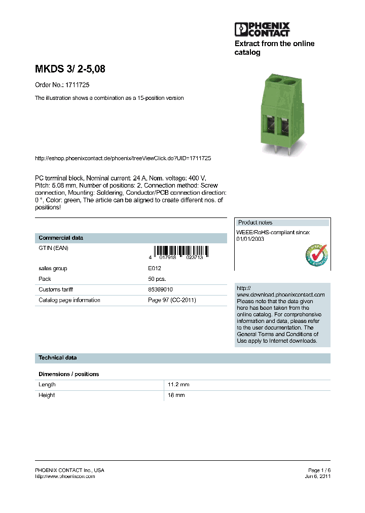 0805085_7315271.PDF Datasheet