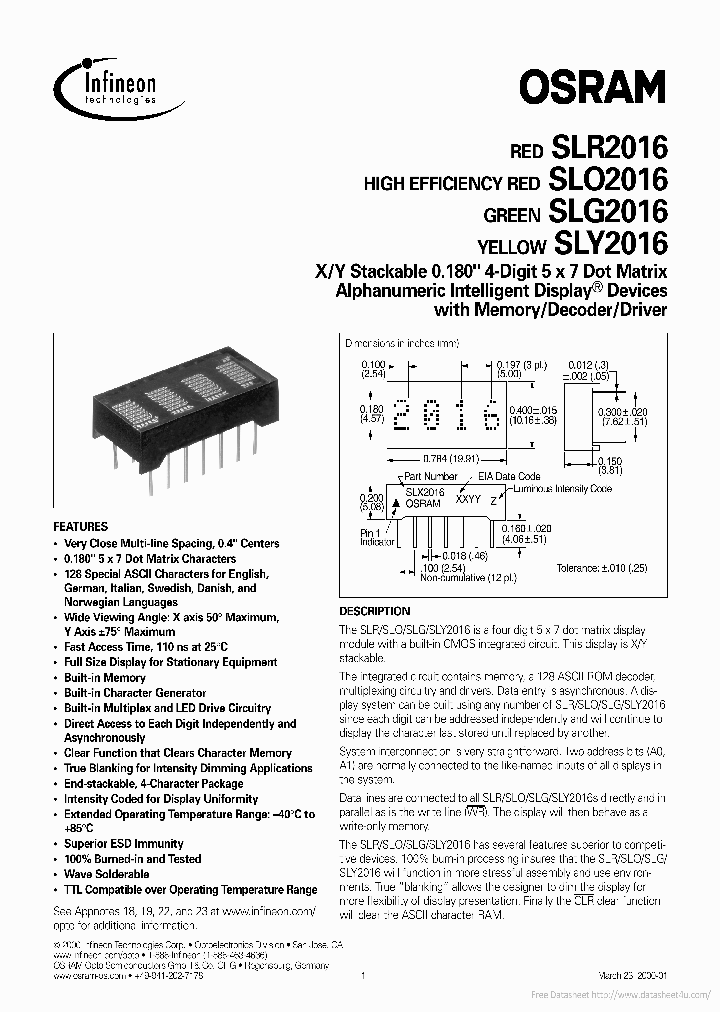 SLY2016_7315631.PDF Datasheet