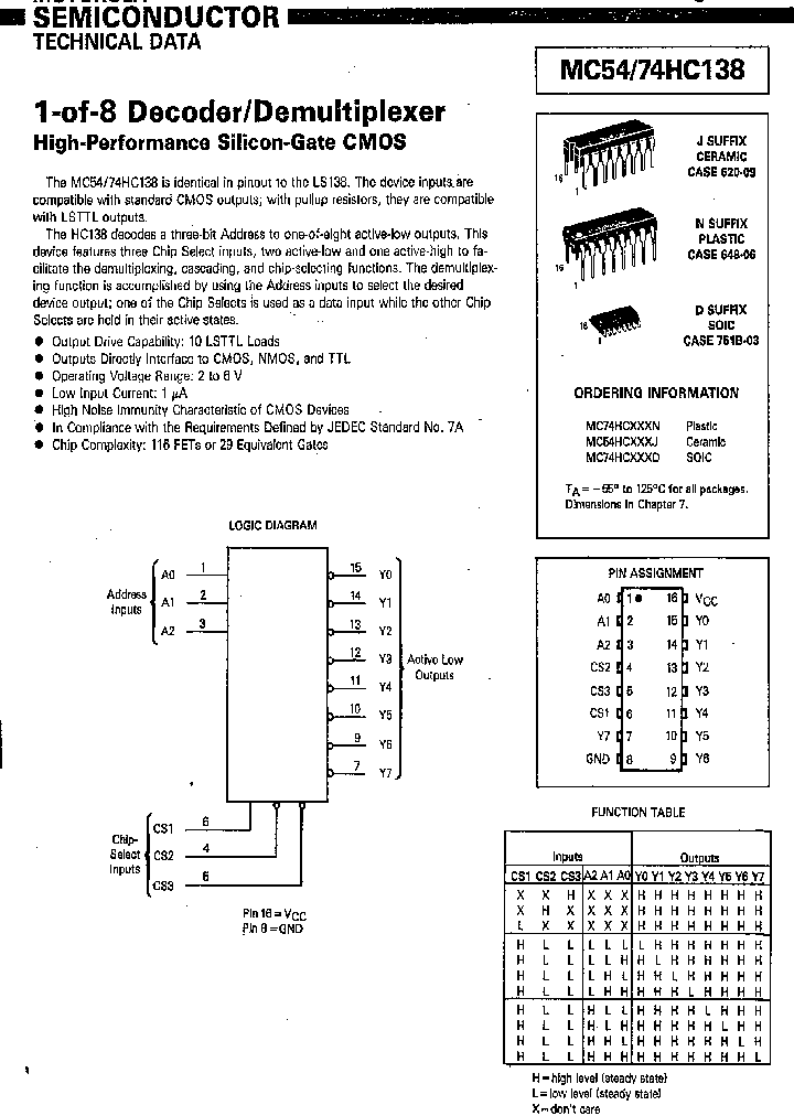MC74HC138_7316768.PDF Datasheet